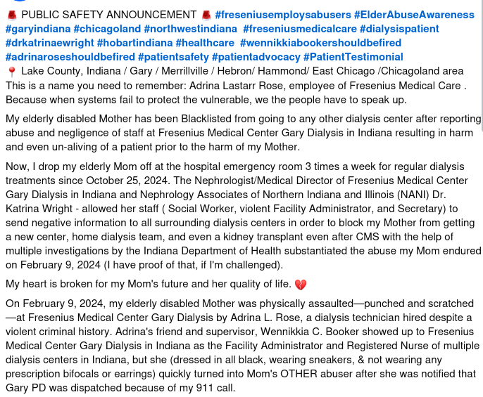 Gary Indiana Mother and Daughter story